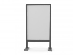 Advertising stand display Billboard 22 Model 3D