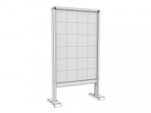 Advertising stand display Billboard 22 Model 3D