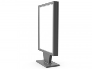 Advertising stand display Billboard 23 Model 3D