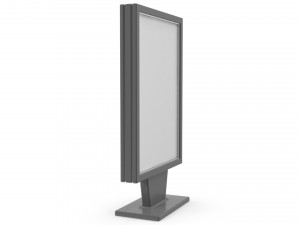 Advertising stand display Billboard 23 Model 3D