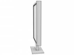Advertising stand display Billboard 23 Model 3D