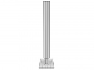 Advertising stand display Billboard 23 Model 3D