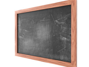 Chalkboard 04 3D-Modell