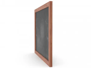 Chalkboard 04 3D Model