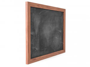 Chalkboard 04 3D Model