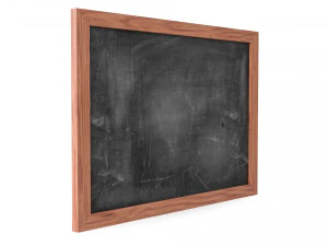 Chalkboard 04 3D Model