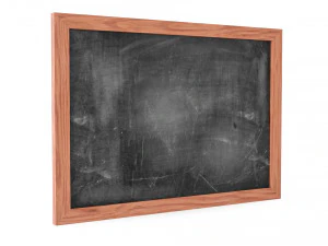 Chalkboard 04 3D Model