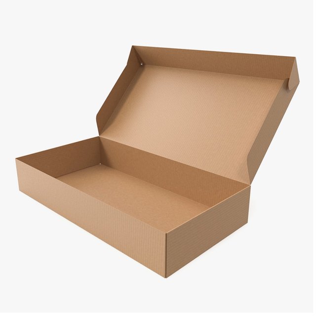 Cardboard box 01 3Dモデル .c4d .max .obj .3ds .fbx .stl .blend 
