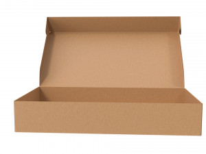Cardboard box 01 3Dモデル