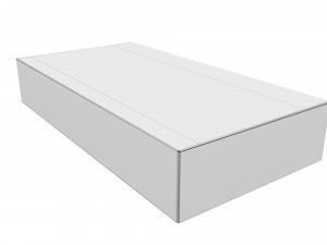 Cardboard box 02 3D Модель
