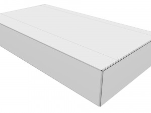 Cardboard box 02 3D Модель