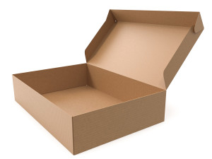 Cardboard box 03 3Dモデル