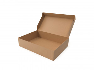 Cardboard box 03 3Dモデル