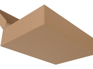 Cardboard box 03 3Dモデル