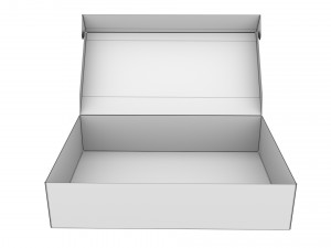 Cardboard box 03 3Dモデル