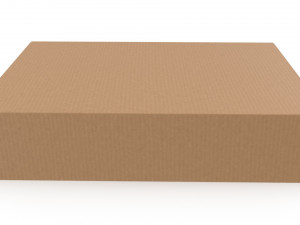Cardboard box 04 3Dモデル