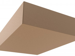 Cardboard box 04 3Dモデル