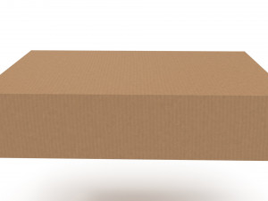 Cardboard box 04 3Dモデル