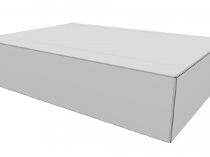 Cardboard box 04 3Dモデル