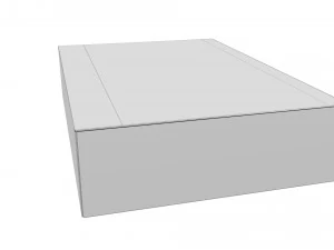 Cardboard box 04 3D Model