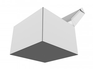 Cardboard box 05 3D-Modell