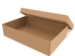 Cardboard box 06 3D Models