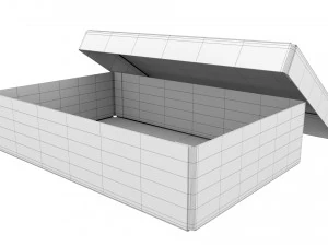 Cardboard box 06 3D Model