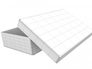 Cardboard box 06 3D Model