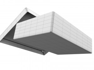 Cardboard box 06 3D मॉडल