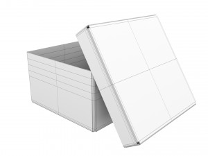 Cardboard box 07 3D 모델
