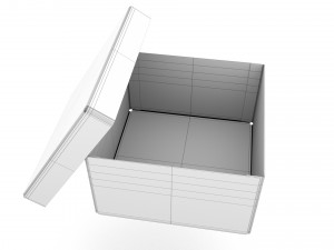 Cardboard box 07 3D 모델