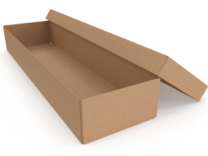 Cardboard box 08 3D Model