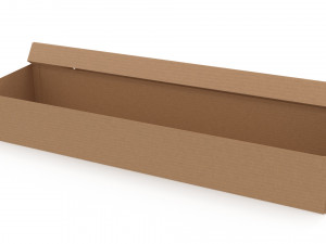 Cardboard box 08 3D Model