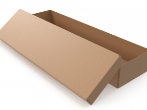 Cardboard box 08 3D Model