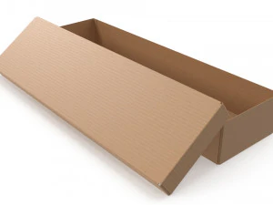 Cardboard box 08 3D Model