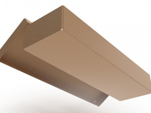 Cardboard box 08 3D Model