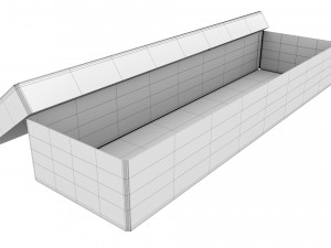 Cardboard box 08 3D Model