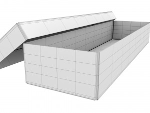 Cardboard box 08 3D Model