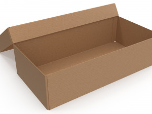 Cardboard box 08 Model 3D