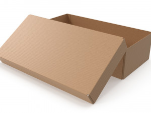 Cardboard box 08 Model 3D
