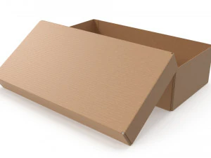 Cardboard box 08 3D Model