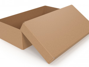Cardboard box 08 Model 3D