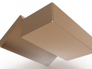 Cardboard box 08 Model 3D