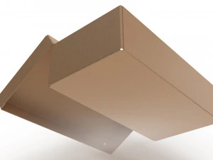Cardboard box 08 3D Model