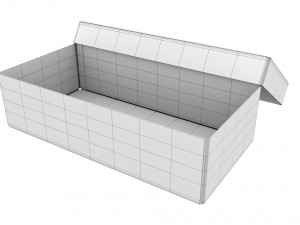 Cardboard box 08 Model 3D