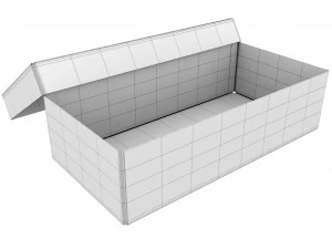 Cardboard box 08 3D Model