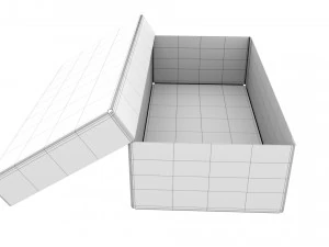 Cardboard box 08 3D Model