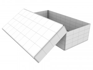 Cardboard box 08 Model 3D