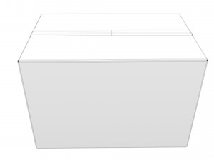 Cardboard box 10 3D-Modell