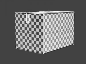 Cardboard box 10 3D Model